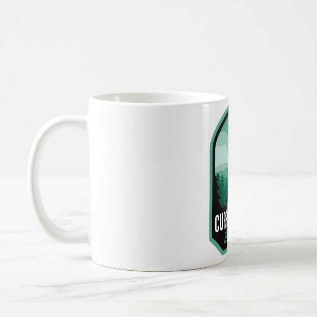 Current River State Park MO Camping Coffee Mug (Left)
