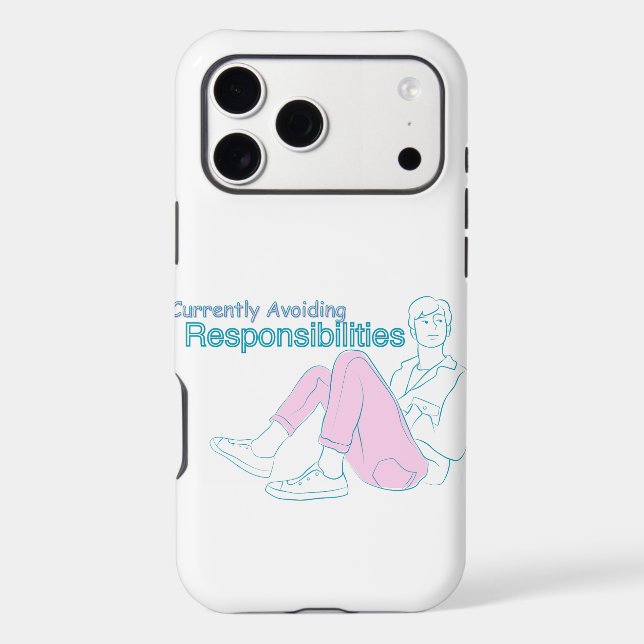 Currently Avoiding Responsibilities – Minimal Aest (Back)