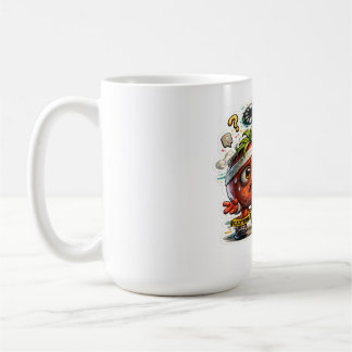 Currently Buffering Funny Retro Introvert Graphic Coffee Mug