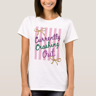 Currently Crashing Out Shirt, Coquette Bow T-Shirt