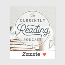 Currently Reading Podcast Art Decal