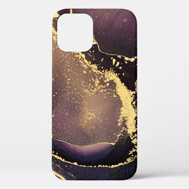 Currents of translucent hues, snaking metallic swi Case-Mate iPhone case (Back)