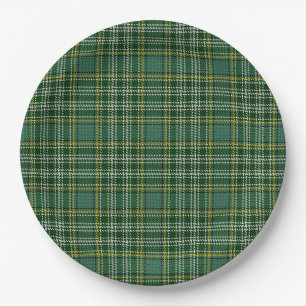 Currie Tartan clan Paper Plate