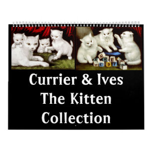 Currier & Ives - The Kitten Collection Calendar
