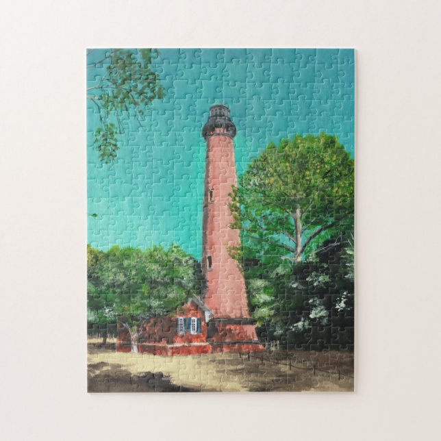 Currituck Beach Lighthouse Puzzle (Vertical)