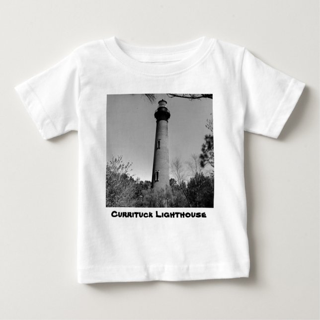 Currituck Lighthouse Baby T-Shirt (Front)