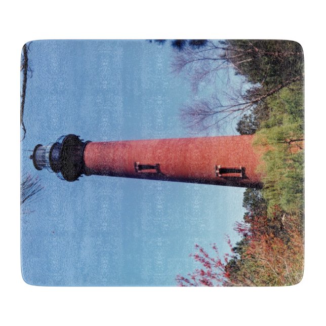 Currituck Lighthouse Cutting Board (Front)