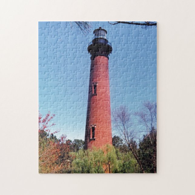 Currituck Lighthouse Jigsaw Puzzle (Vertical)