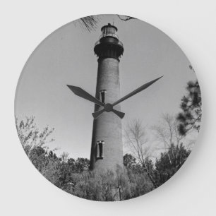 Currituck Lighthouse Large Clock