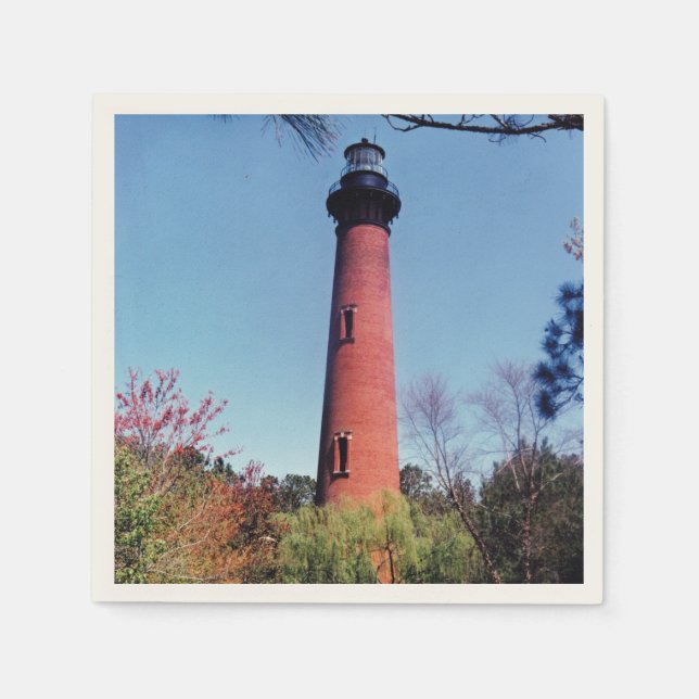 Currituck Lighthouse Napkin (Front)