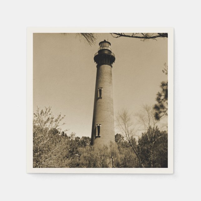 Currituck Lighthouse Napkin (Front)