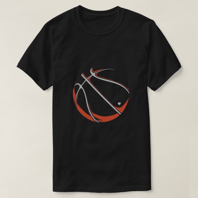 Curry 3 Pointer BasketBall T-Shirt (Design Front)