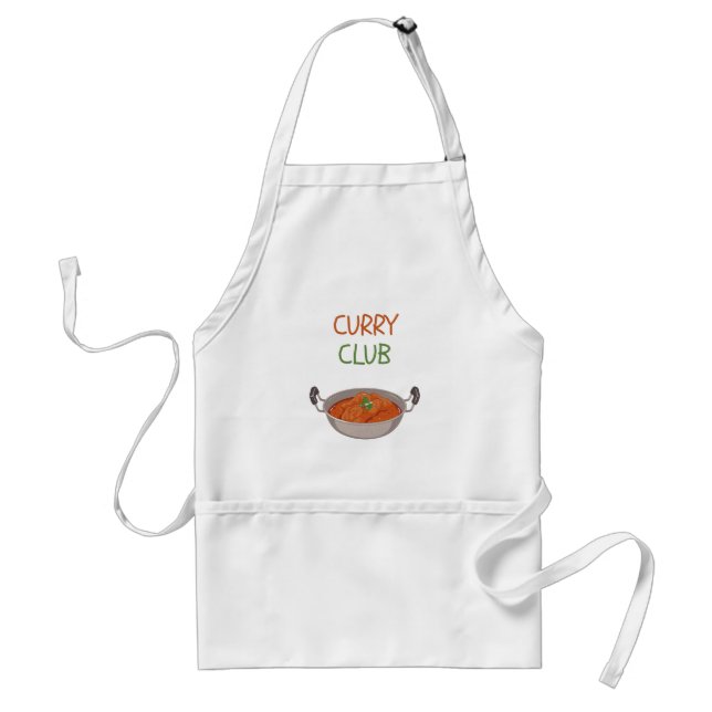 Curry Club   Standard Apron (Front)