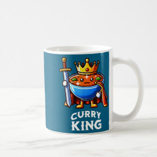 Curry King Funny Quote Curry Indian Food Lover  Coffee Mug