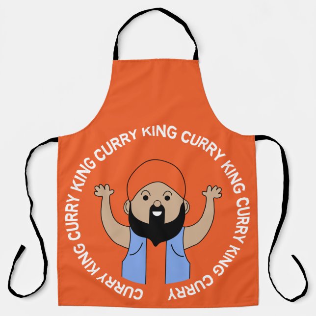 Curry Lover | Indian Cousin | Corry Cook | Foodies Apron (Front)