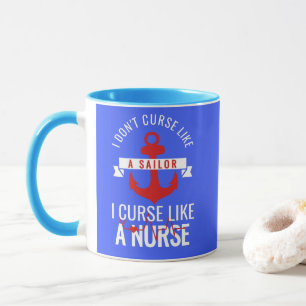 Curse Like A Nurse Mug