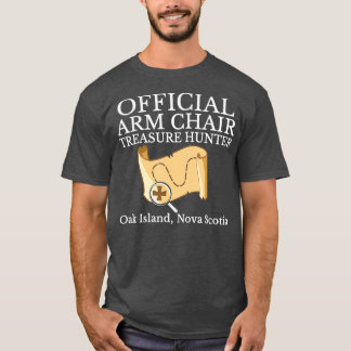 Curse of Oak Island Fan Funny Arm Chair Treasure T-Shirt