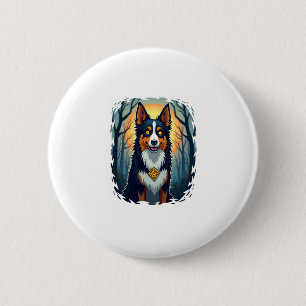 Cursed Collie Crawl 6 Cm Round Badge