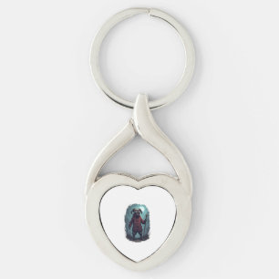 Cursed Collie Crawl Key Ring