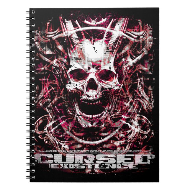 Cursed Existence Notebook (Front)