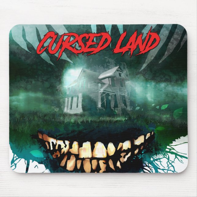 Cursed Land house mouse pad (Front)