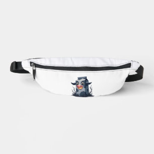 Cursed Milk Carton Cow Bum Bags