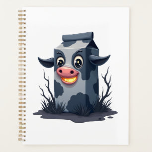 Cursed Milk Carton Cow Planner