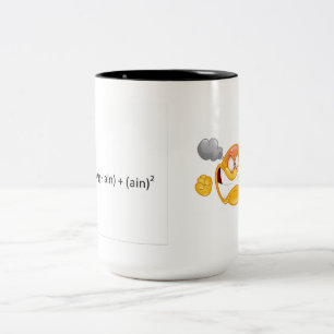 Curses! Foiled Again Two-Tone Coffee Mug