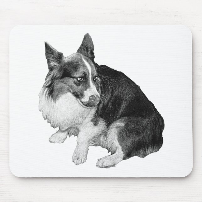 Cursor Guard with Side-Eye Mouse Pad (Front)