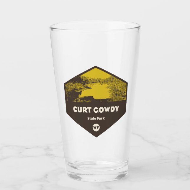 Curt Gowdy State Park Wyoming Glass (Front)