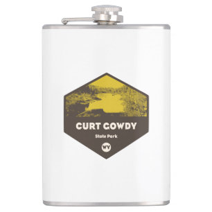Curt Gowdy State Park Wyoming Hip Flask
