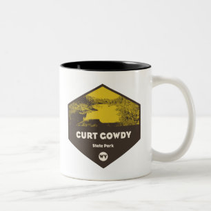 Curt Gowdy State Park Wyoming Two-Tone Coffee Mug