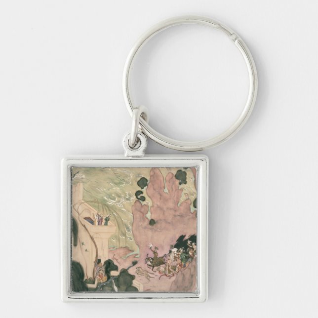 Curtain design for Nikolai Rimski-Korsakov's Key Ring (Front)