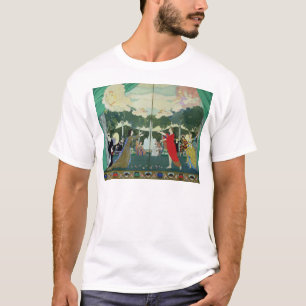 Curtain Design for the 'Free Theatre' in T-Shirt