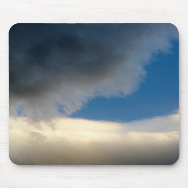 curtain of clouds mouse pad (Front)