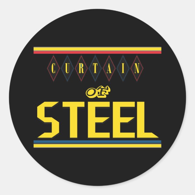 Curtain of Steel Stickers (Front)