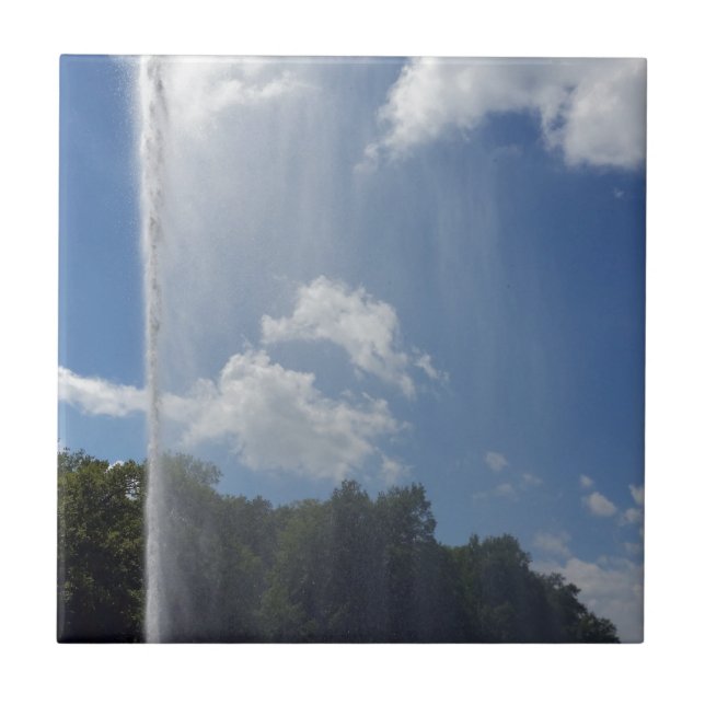 curtain on lake ceramic tile (Front)