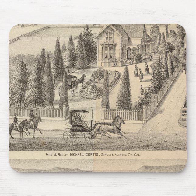 Curtis farm, Poirier Tract Mouse Pad (Front)