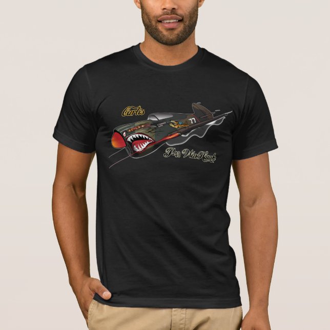 Curtis P40 WarHawk T-Shirt (Front)