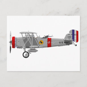 Curtiss F8C-4 Helldiver A5433 Postcard