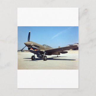 curtiss P-40 tomahawk Postcard