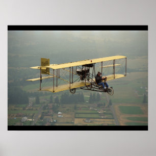 Curtiss, Pusher replica, 1947_Classic Aviation Poster