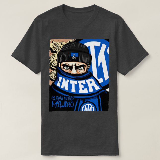 Curva nord milano 1 T-Shirt (Design Front)