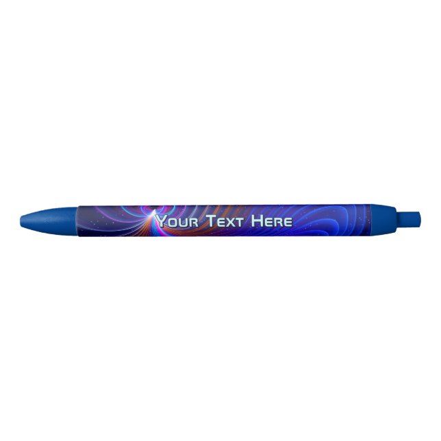 Curvature Blue Ink Pen (Front)