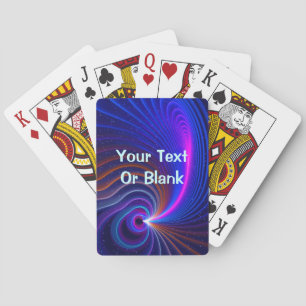 Curvature Of Space Playing Cards