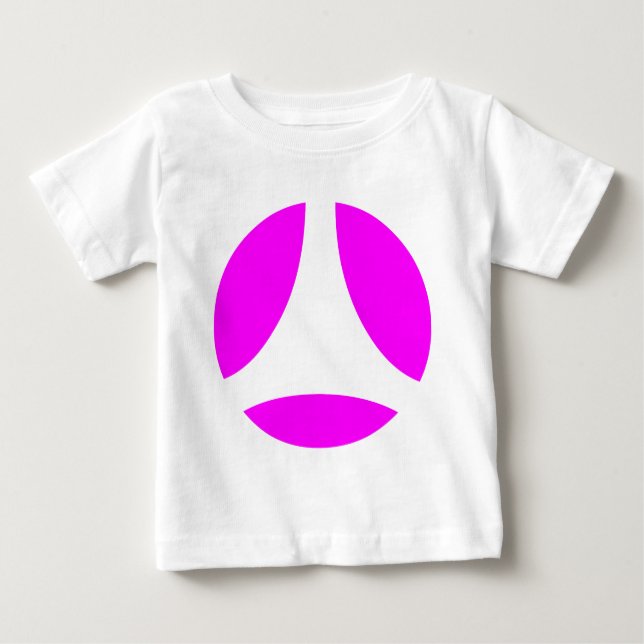 Curve Ball Arrow Baby T-Shirt (Front)