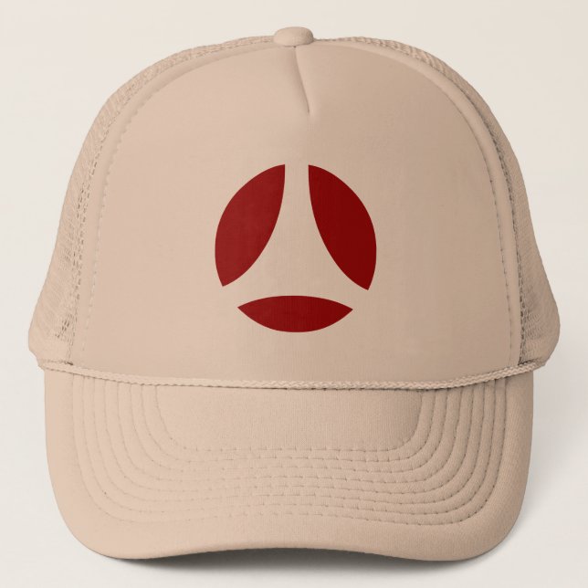 Curve Ball Arrow Trucker Hat (Front)