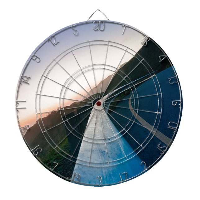 Curve in the Road Dartboard (Front)