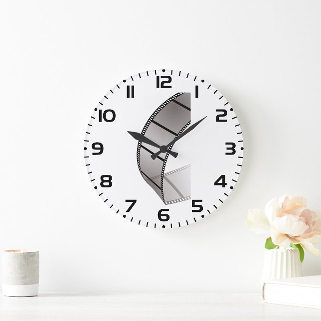 Curved Blank Film Strip Large Clock (Creator Uploaded)