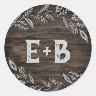 Curved Branches   Wooden Wedding Envelope Seal